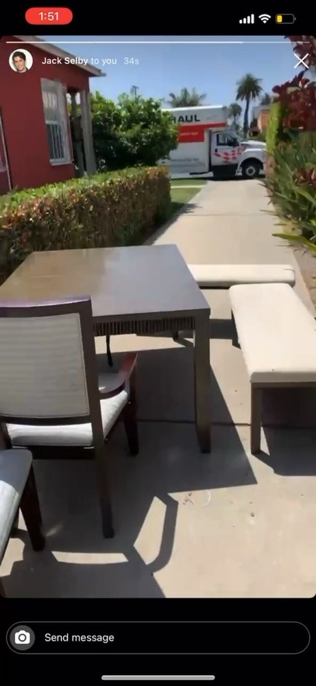 Graham Stephan’s Dining Set