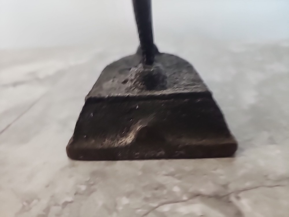 Vintage cast iron iron