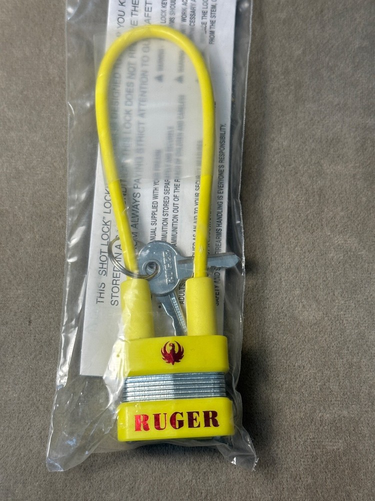 Ruger Cable Gun Lock - 2 Keys