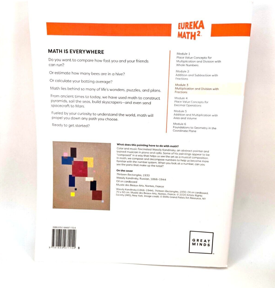 Eureka Math 2 Fractions Are Numbers Grade 5 Module 3 LEARN Workbook