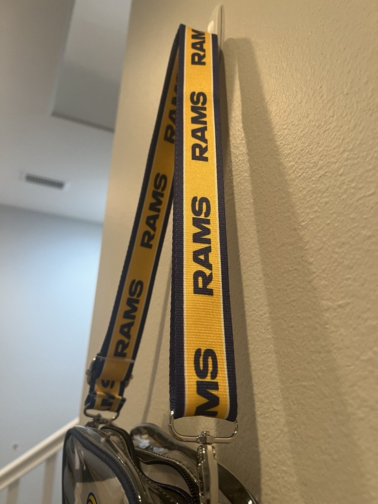 Clear Crossbody LA Rams Logo