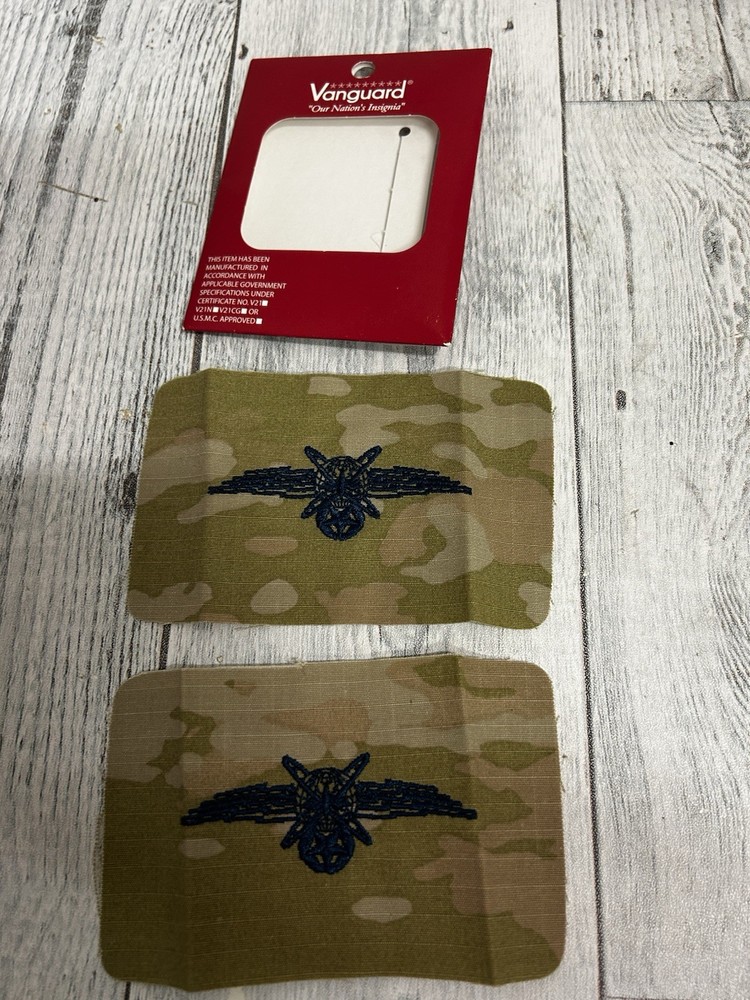 U.S. Space Force - Master Cyberspace Operator Badge (sewn-on type/OCP uniform)