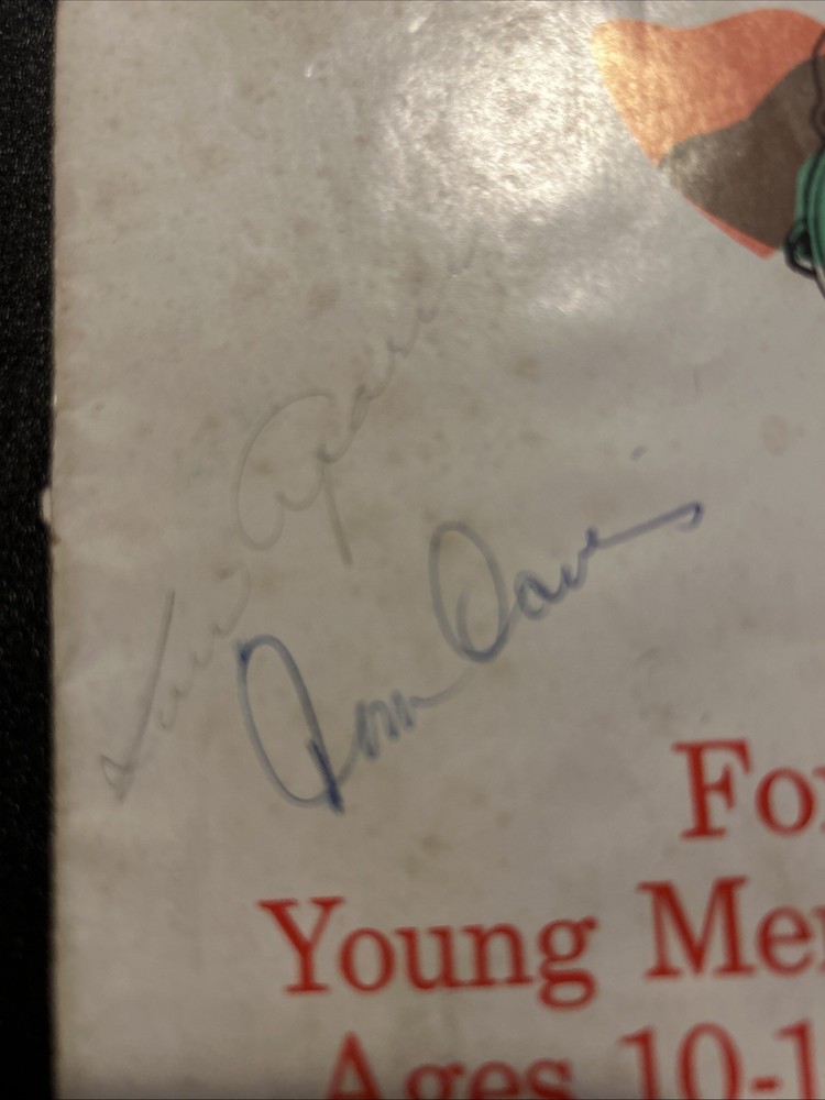 Chicago White Sox Boy Camp Program 1968 with Autographs