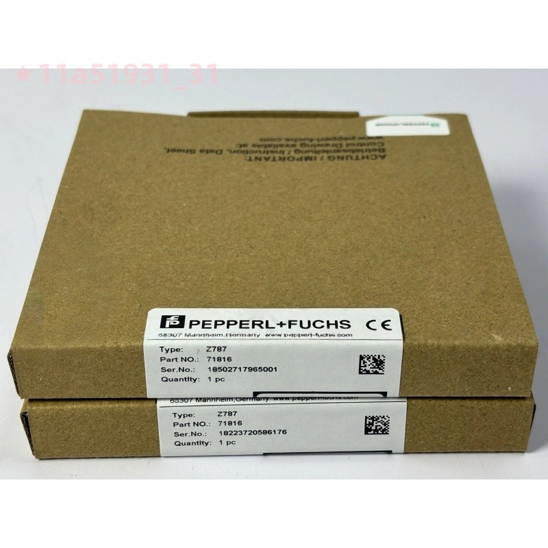 1PCS Brand New Pepperl+Fuchs Z787 Safety Barrier FREE SHIPPING