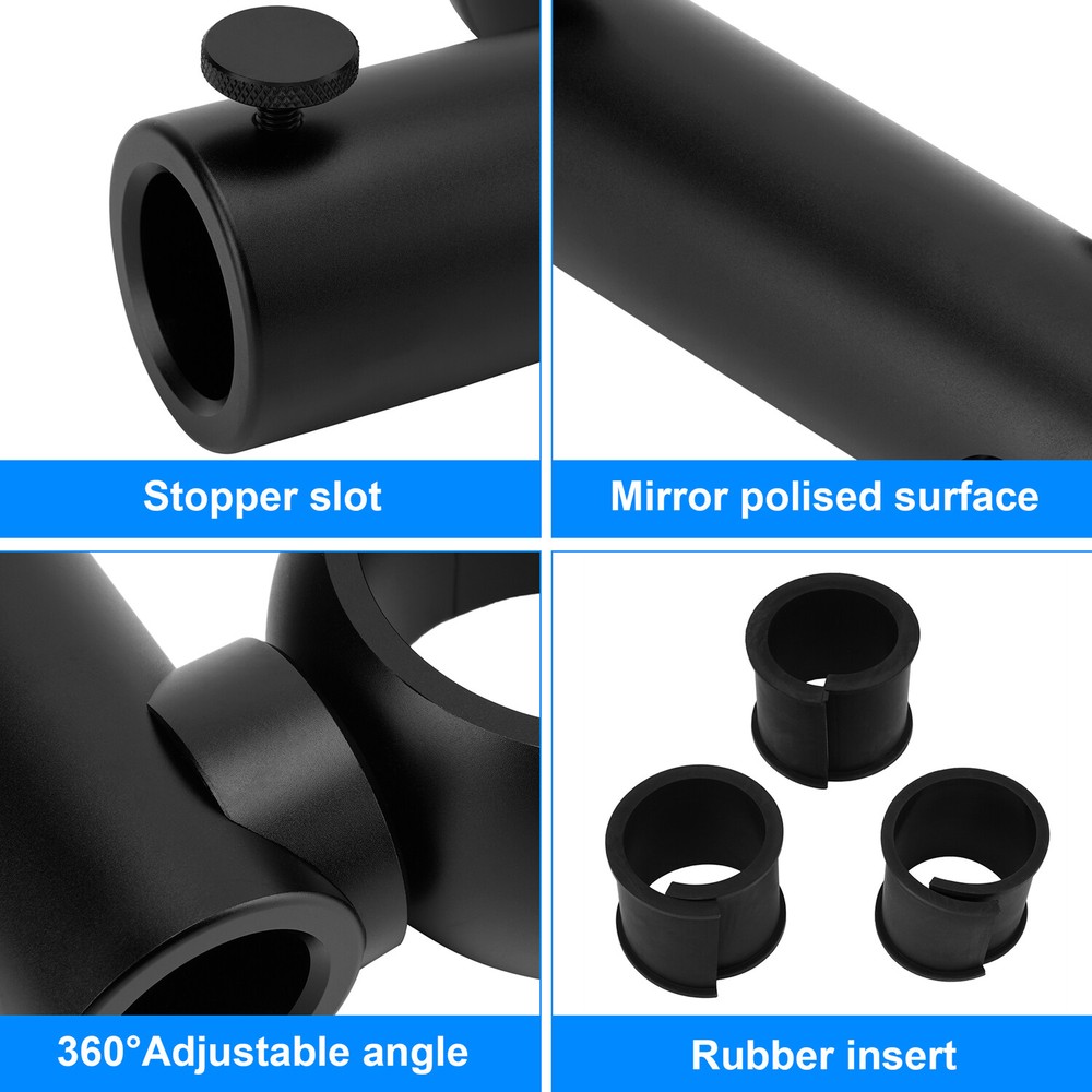 Adjustable Boat Flag Pole Mount Kits Rail Mount without Drilling