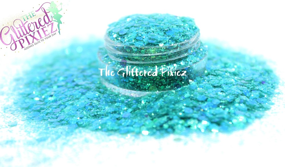 Mermaids Fin chunky glitter mix