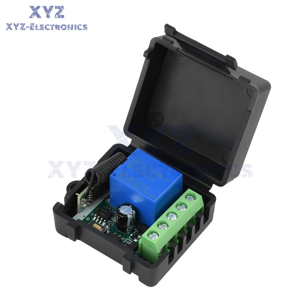 433Mhz Universal Wireless Remote Control Switch DC 12V Receiver Transmitter Set