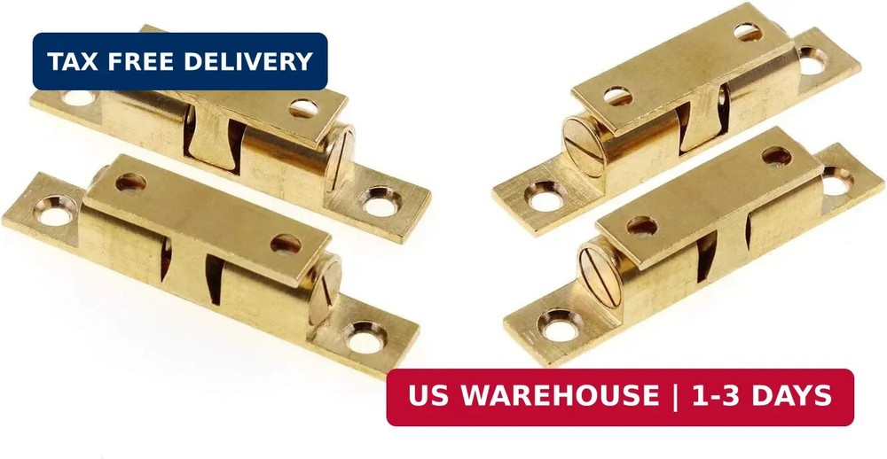 Solid Brass Magnetic Closet Door Catch Latch Hardware,Cabinet Cupboard Wardrobe