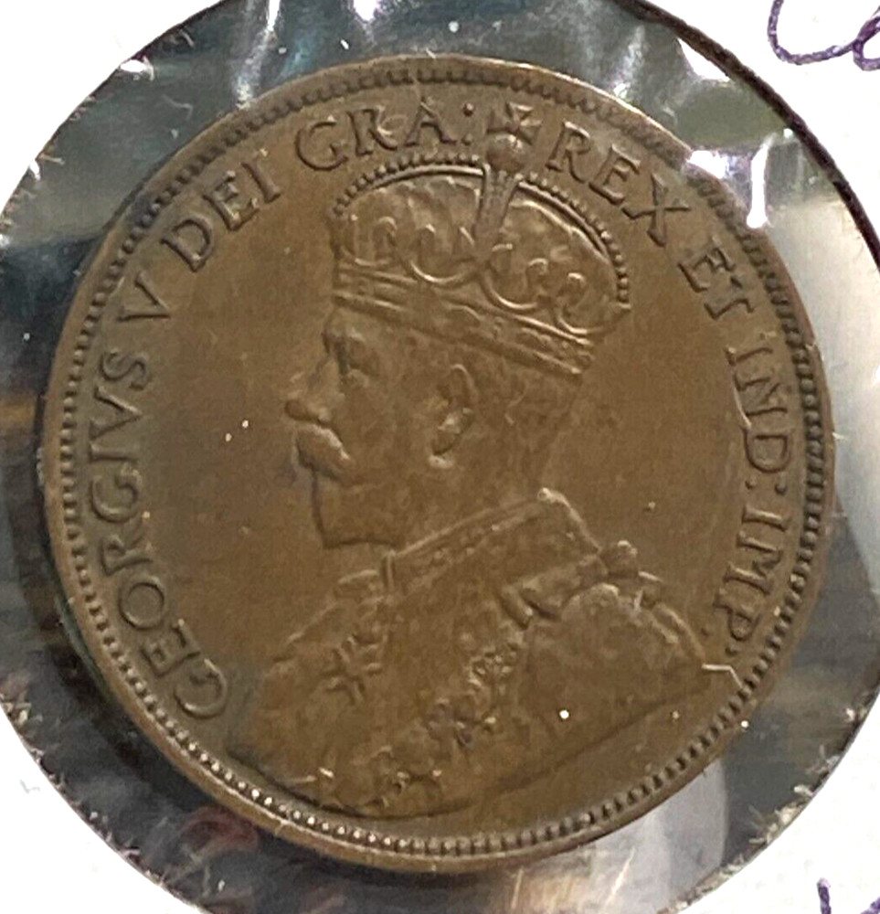 1915 Canada Large Cent Nice Original Borderline Unc. CHRC