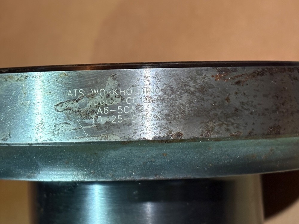ATS 5CA Collet Chuck for A2-6 Spindle Nose, Used
