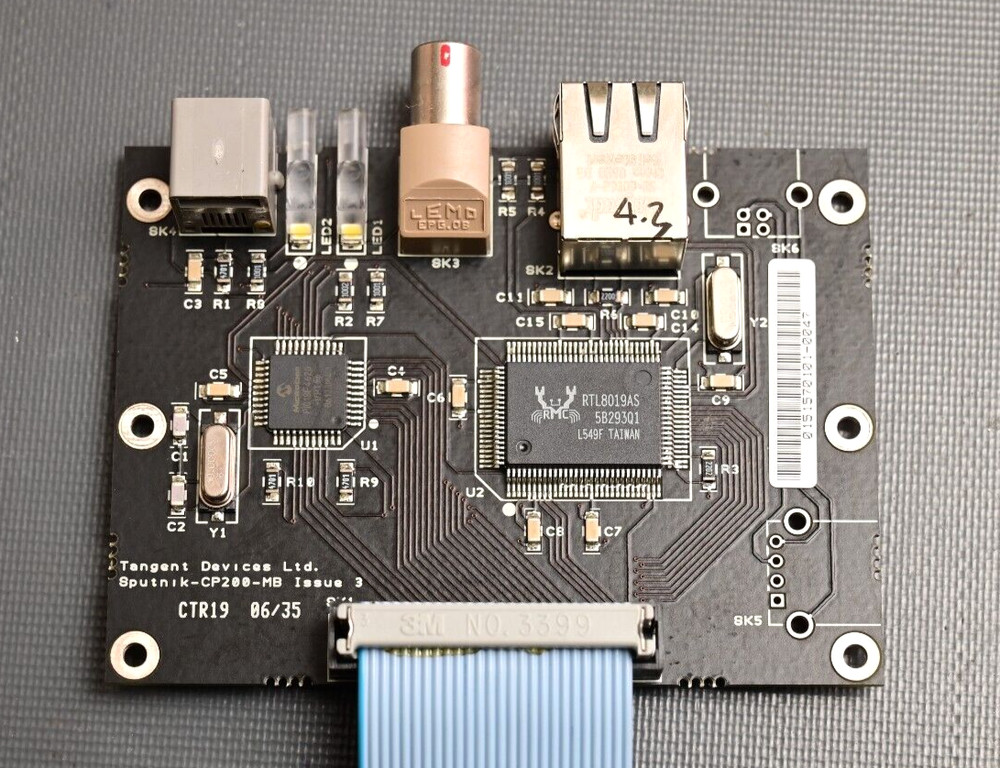 Tangent Devices Function Navigation Panel Control/Ethernet PCB ACS-FCN-1-RC