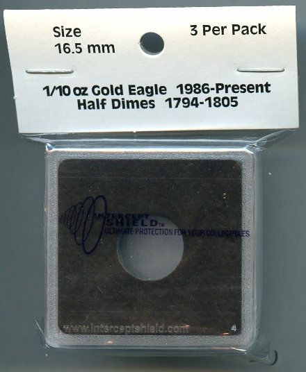 Intercept Shield 2x2 Holders - 16.5MM - Pkg/3