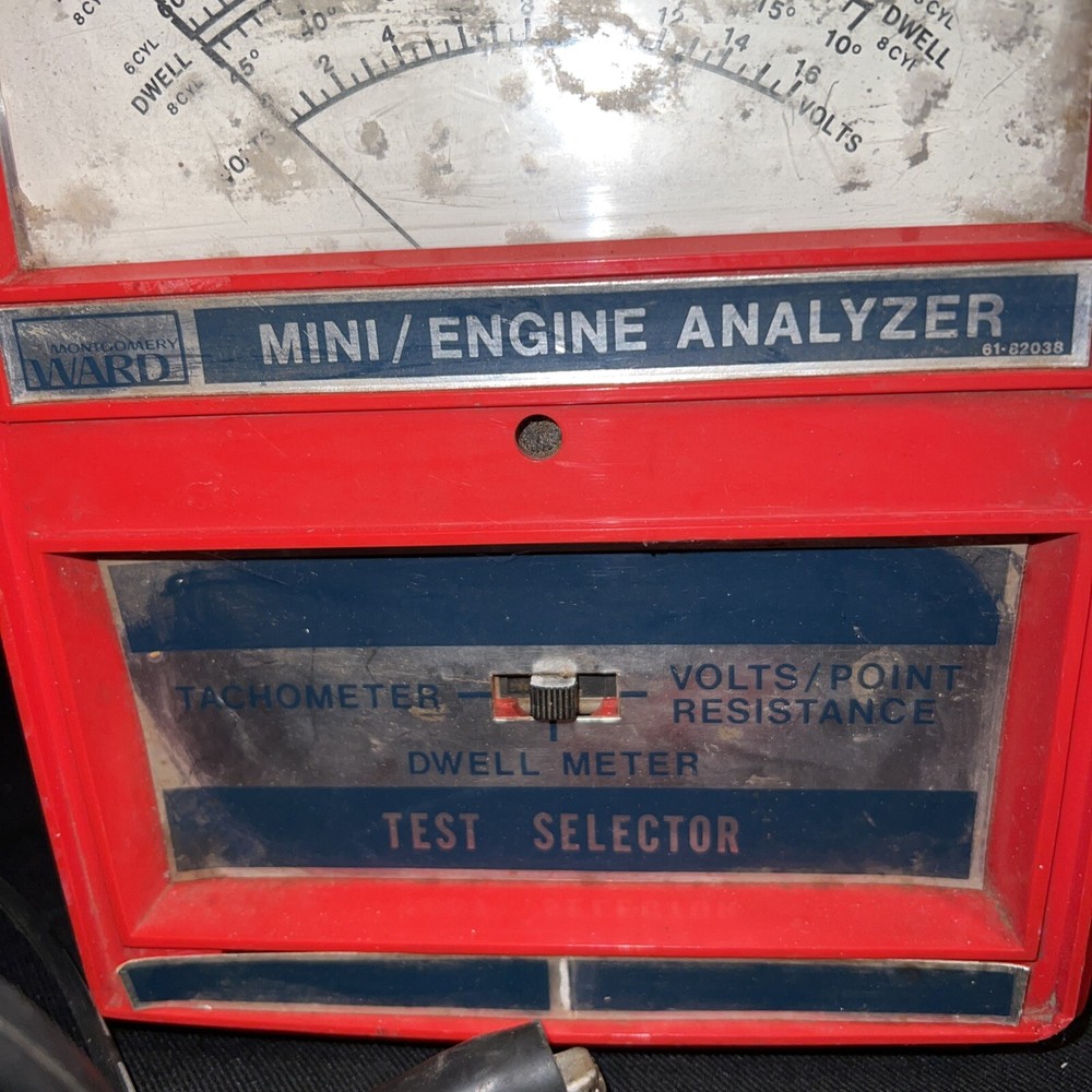 Vintage Montgomery Ward￼ Mini Engine Analyzer 61-82038