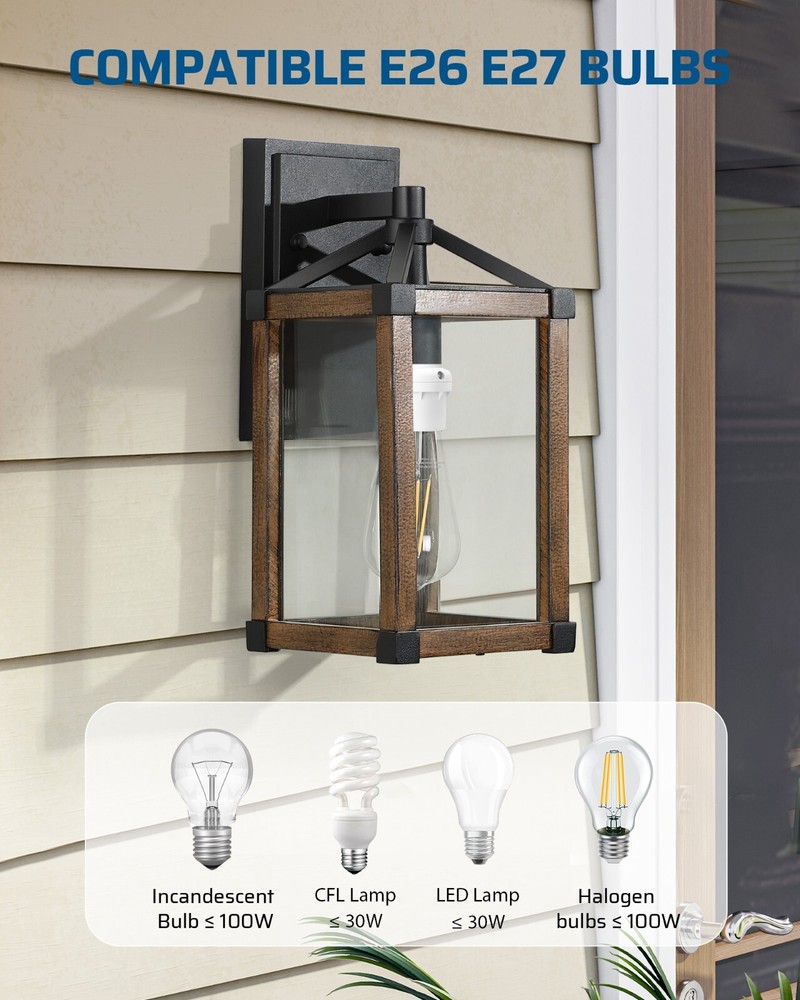 DEWENWILS 4 Pack Dusk to Dawn Light Socket Adapter, 360° Sensor Rotation, E26