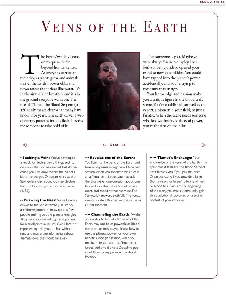 Vampire Masquerade 5E Blood Sigils Sourcebook Thin-Blood Alchemy