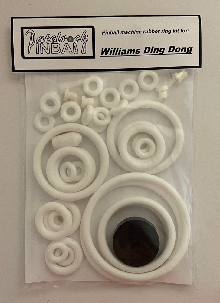 1968 Williams Ding Dong Pinball Machine Rubber Ring Kit