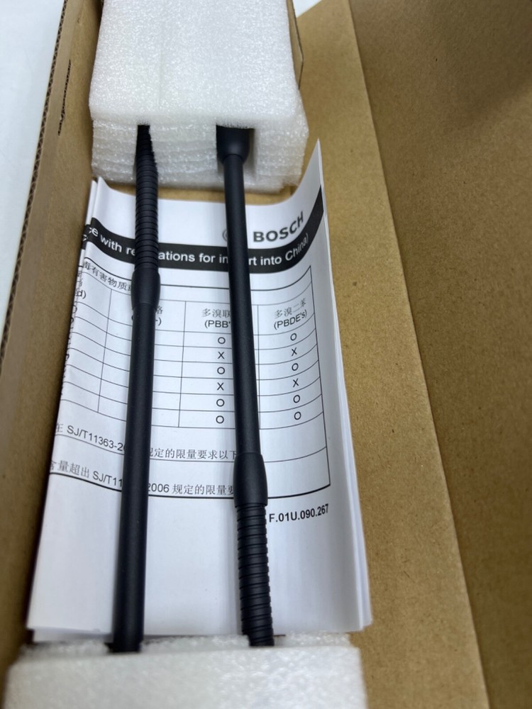 Bosch DCN-MICS-D Pluggable Short Microphone Dark