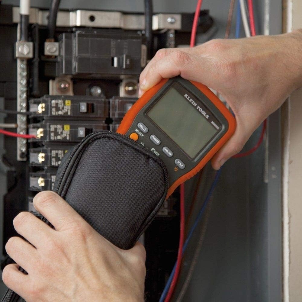 Heavy-Duty Multimeter Case with Secure Closure - Electrician Approved Storage