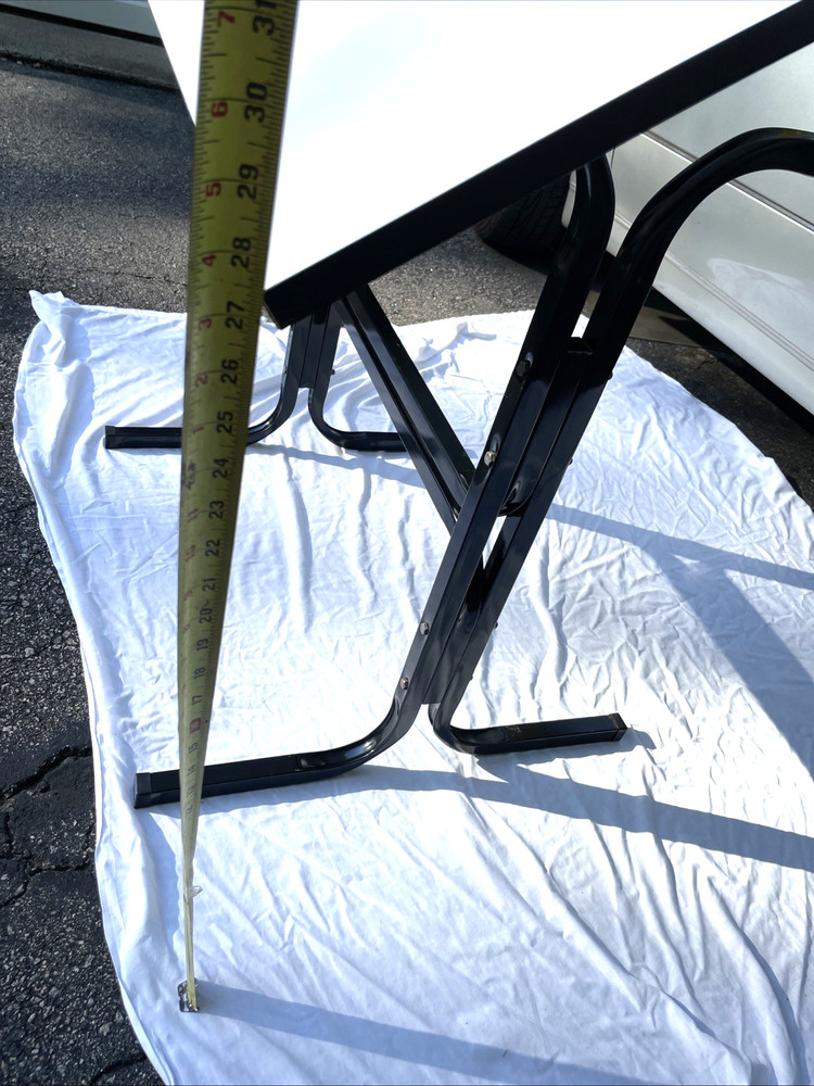 White Drafting Craft Art Desk Tilting Table 42"x30" Adjustable Settings