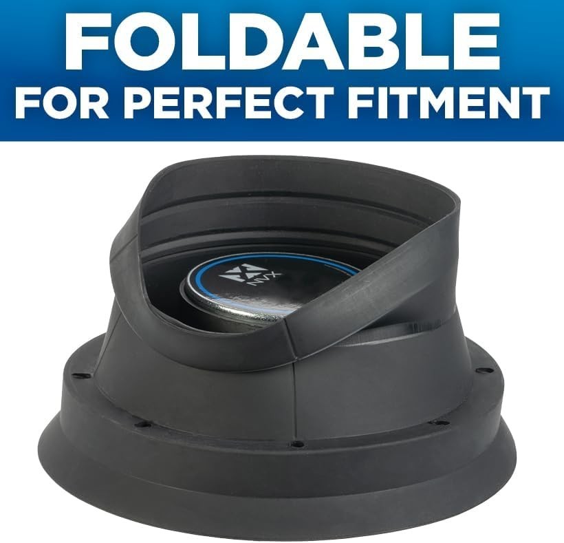 Customizable Waterproof Speaker Baffle Kit for 6.5" & 6.75" Car Speaker Systems