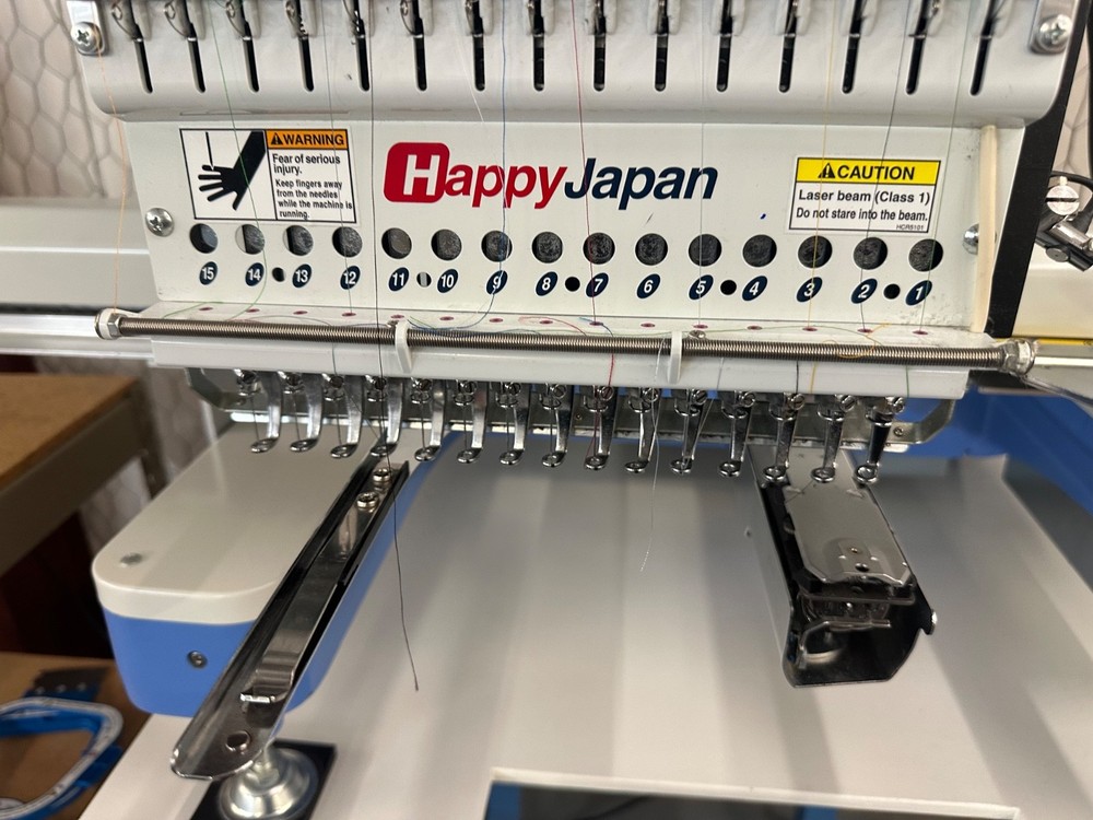 Happy HCD-1501-40 Embroidery Machine