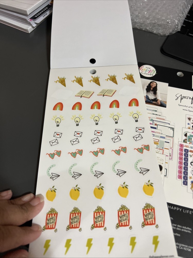 Happy Planner Sticker books 50+Sticker-sheets.