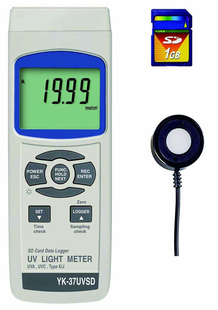 Mothertool Data Logger Digital UV Intensity Meter YK-37UVSD