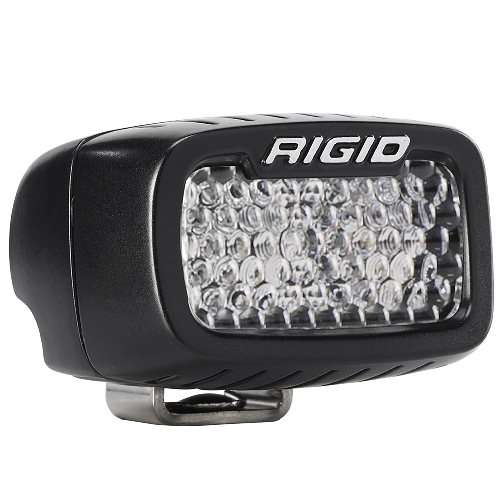 Rigid 902513 SR-M Series PRO Flood Diffused White Rectangle LED Single Light Kit