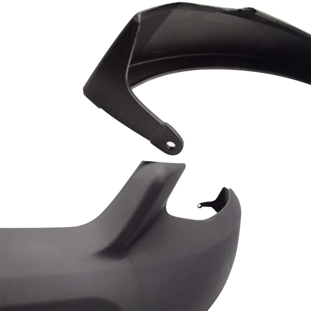 2015 - 2017 Mustang 黑色 PU Spoiler Guard 前保险杠唇