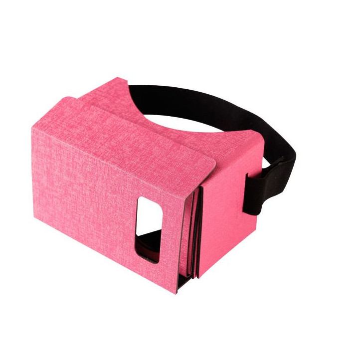 Pu Material VR Google CardBoard VR Box for Android or iPhone + Mount Strap