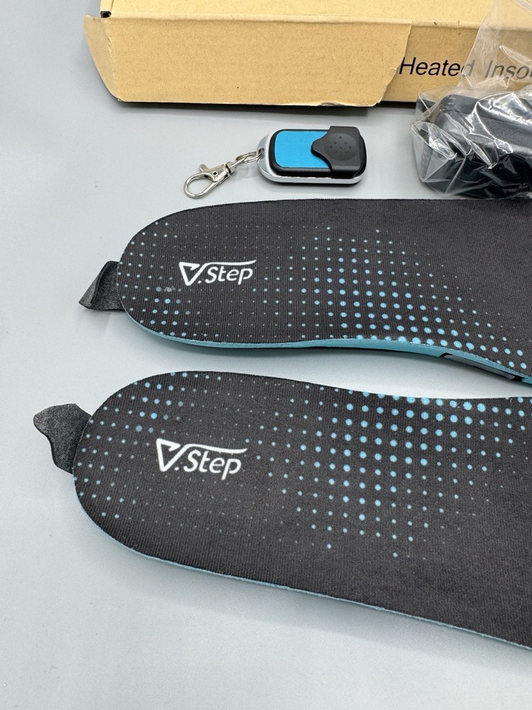 V.Step Heated Chargeable Insoles With Remote Model R6-1 Size Large