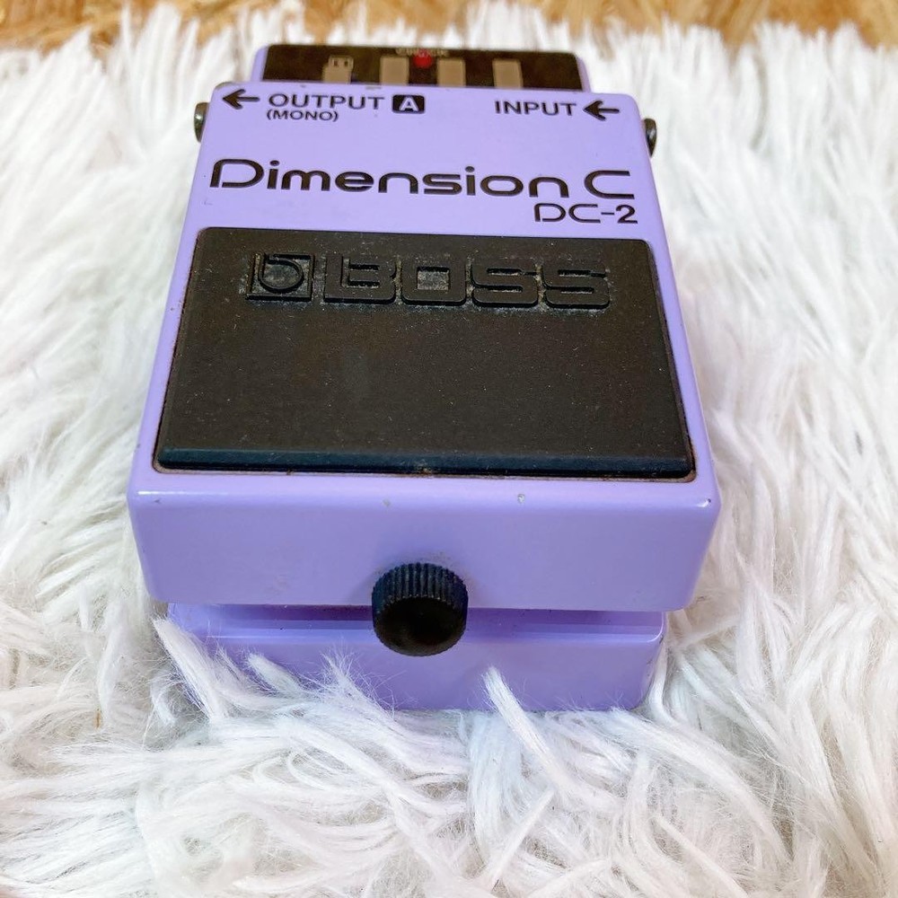 BOSS Dimension C DC-2 Effects Pedal Operation Confirmed