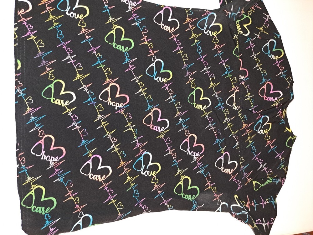Cherokee scrub tops x 5 size small