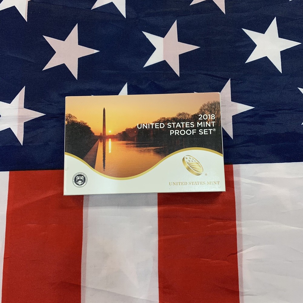 2018 Proof Set. 10-coin set. CLAD