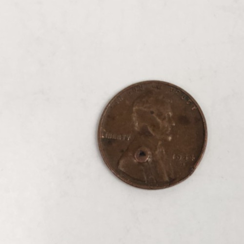 Lincoln Wheat Penny 1944 D Strick Error