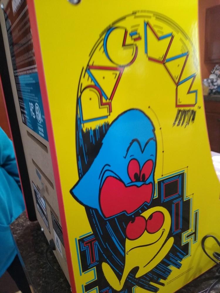 pac man arcade vintage never used