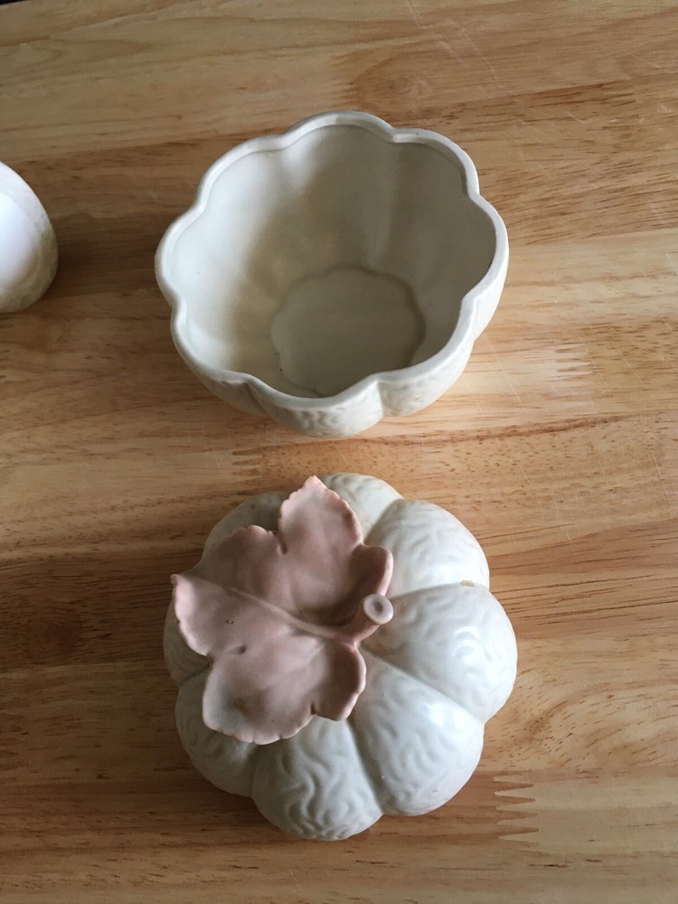 Fitz And Floyd 1982 Melon Trinket Box
