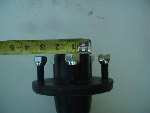 NEW 2000# Trailer Axle Made 54" Hub Face 5 Lugs 20.25" Leaf Springs Boat