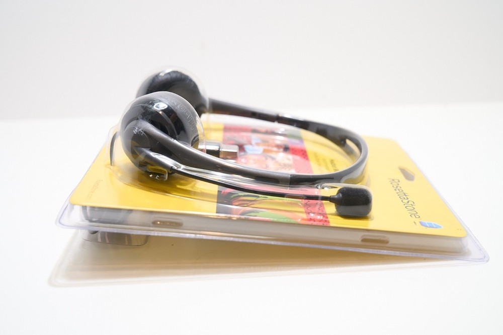 Rosetta Stone Headset Microphone USB For Language Learning Software