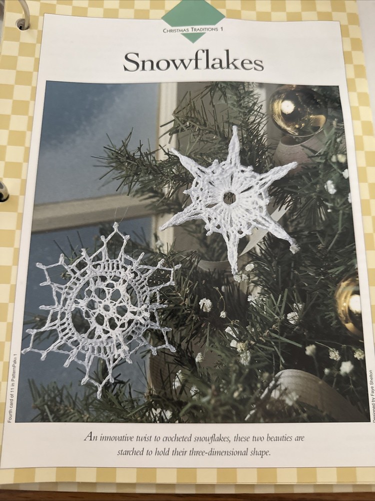 CROCHET ~ “Christmas Treasures” ~ 8 PATTERNS ONLY~
