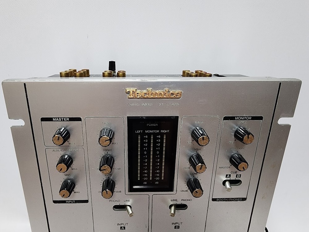 Technics SH-DJ1200 Silver Audio Mixer