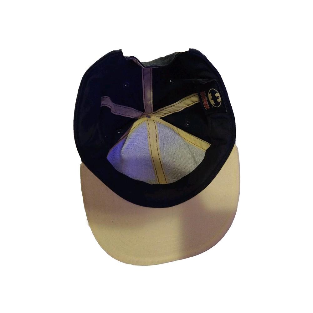 DC Comics Batman Snapback Hat Yellow Black
