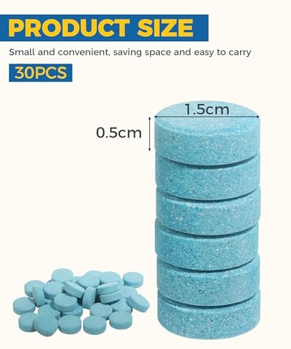 30PCS Windshield Fluid,Windshield Washer Tablets,Car Accessories Washer Fluid