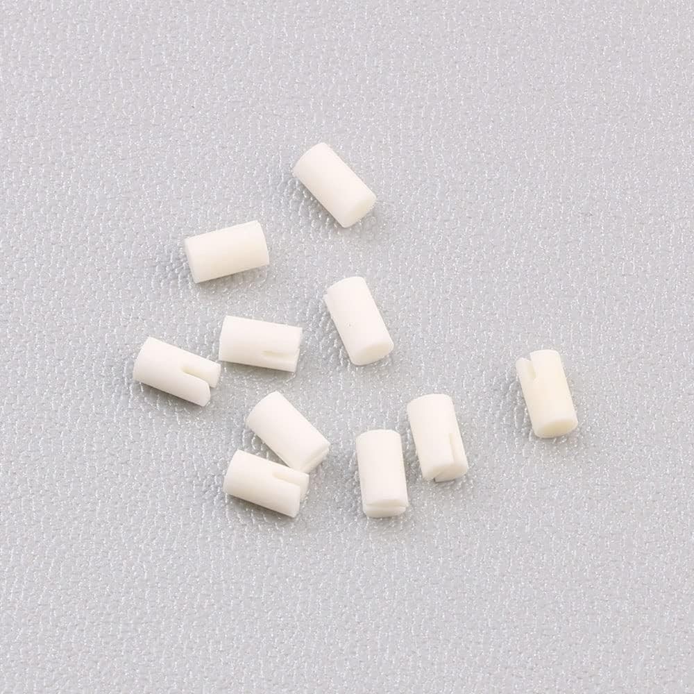10 Real Bone 5th String Nuts for 5 String Banjo - 5x3mm Replacement Parts
