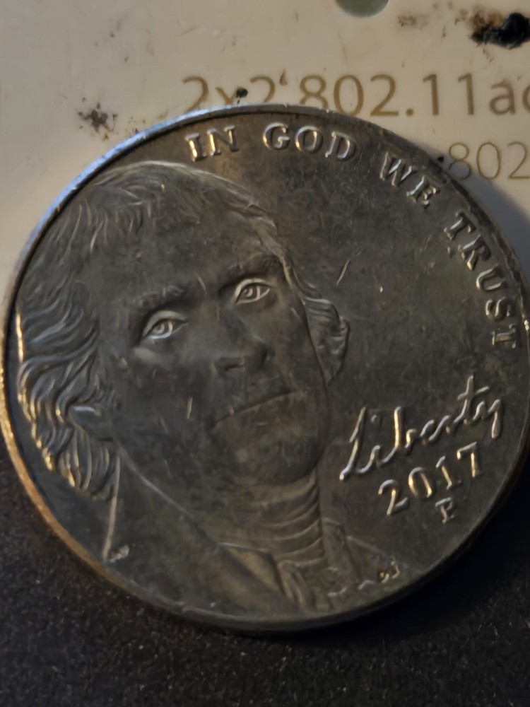 2017 Liberty P Jefferson Nickel