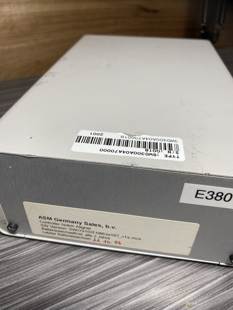 asm germany controller notch aligner SW0300A04A70000