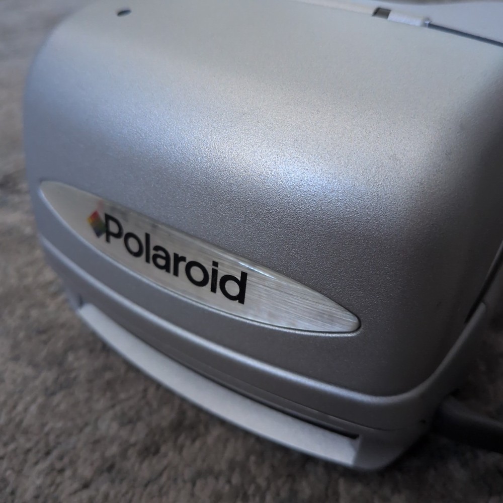 Polaroid Silver Express 600 Instant Camera Untested As-Is!
