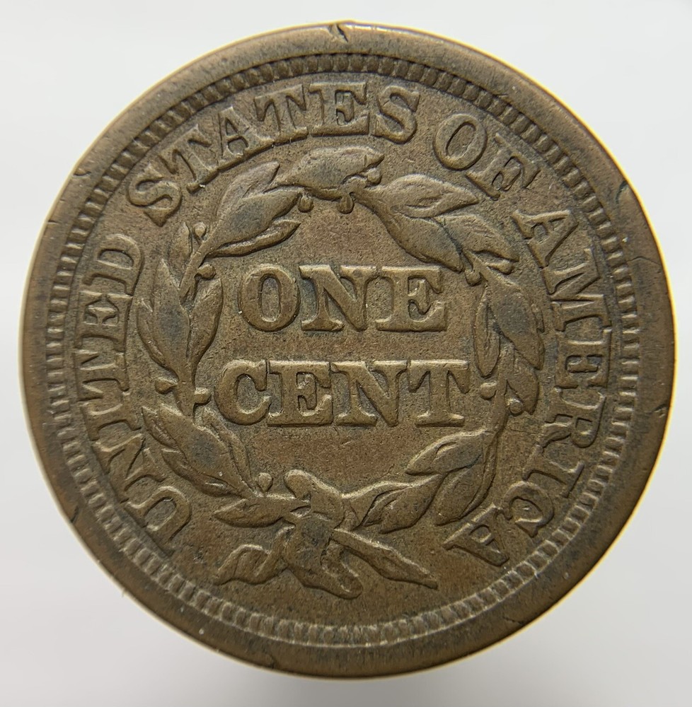 1848 Braided Hair Large Cent (DC11)