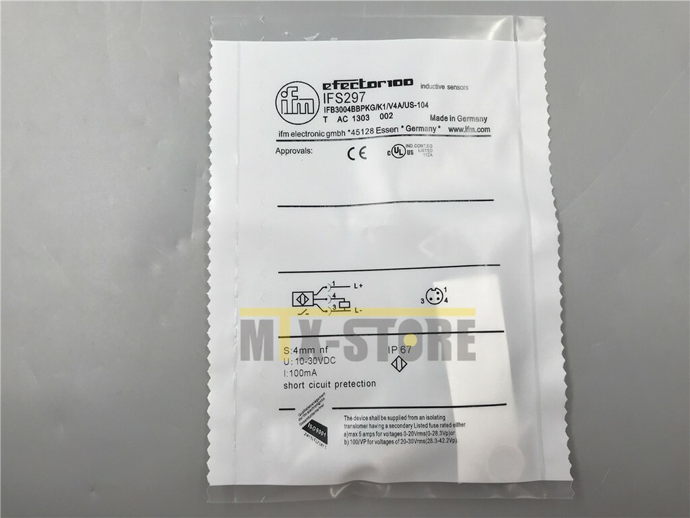 1PCS NEW IFM  IFS297 Sensor&Proximity Switch
