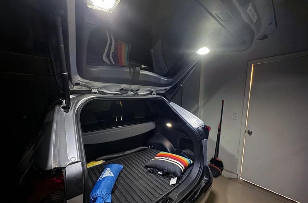 Full LED Rear Hatch Door Tailgate Lid Overhead Light Kit For Toyota 2022-up RAV4